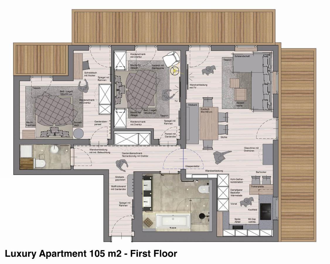 Luxury Apartments "R6 Tegernsee" Bad Wiessee Exterior foto