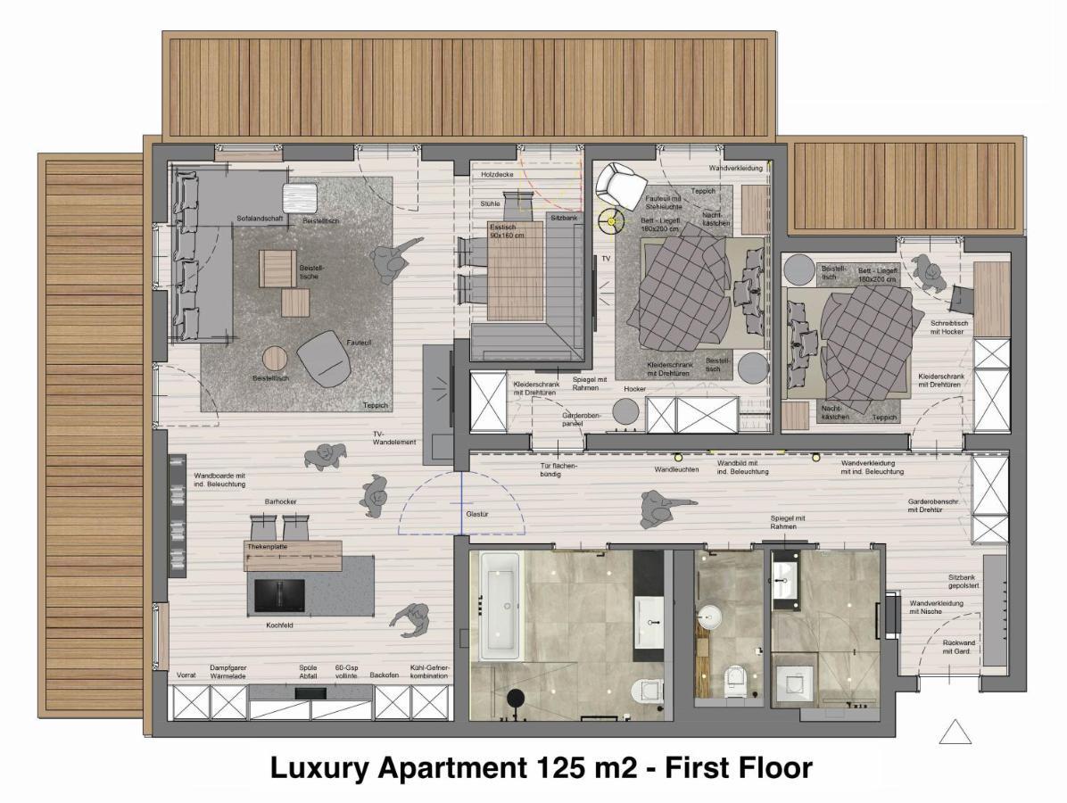 Luxury Apartments "R6 Tegernsee" Bad Wiessee Exterior foto